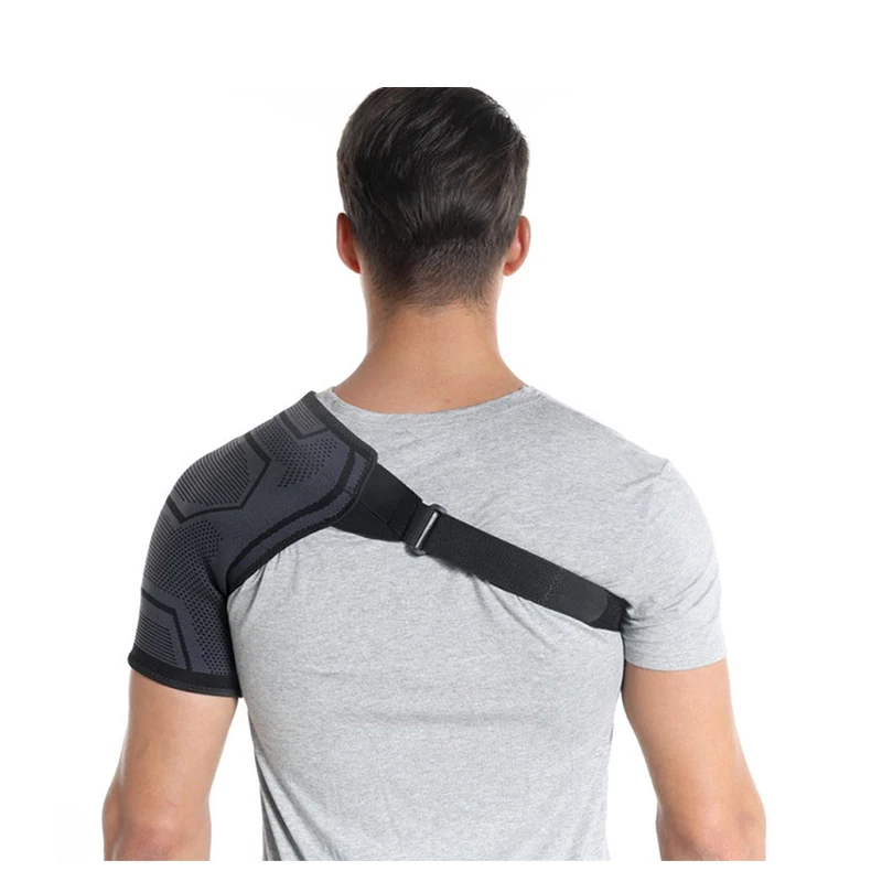 1pcs  Shoulder Brace Support Compression Sleeve for Torn Rotator Cuff AC Joint Pain Relief Arm Immobilizer Wrap Stabilizer - Image 2