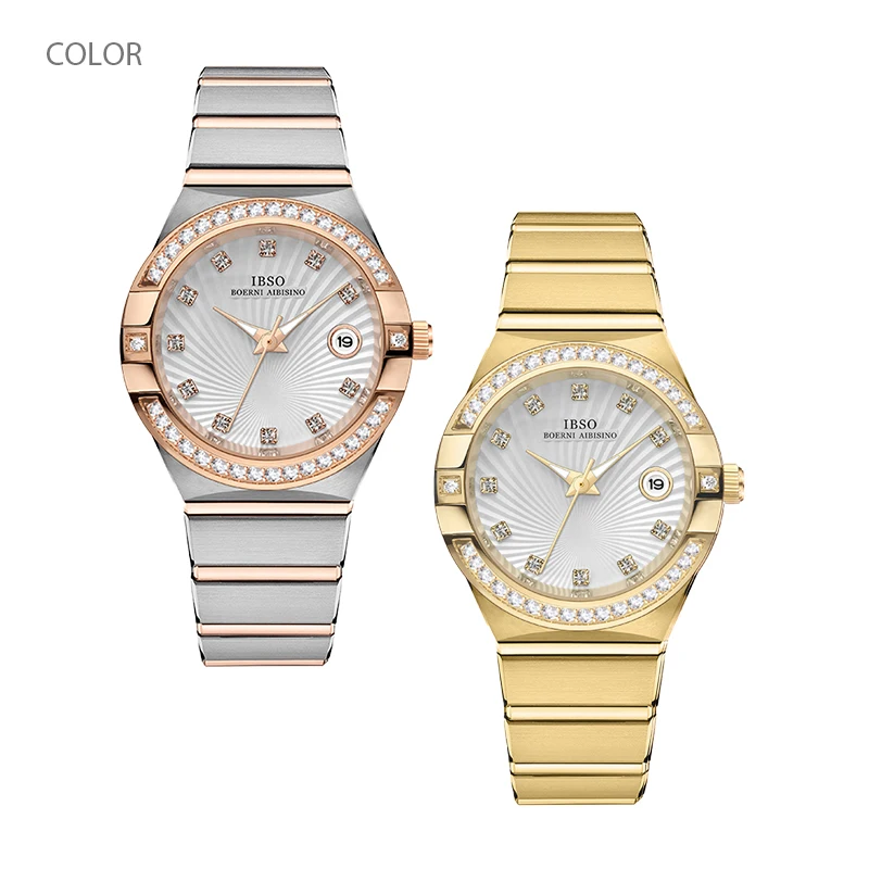 Luxury Designer Watch Woman Diamond Gold Fashion New Quartz Wrist Clock Female Gift Waterproof Elegant Ladies Wristwatch Shine