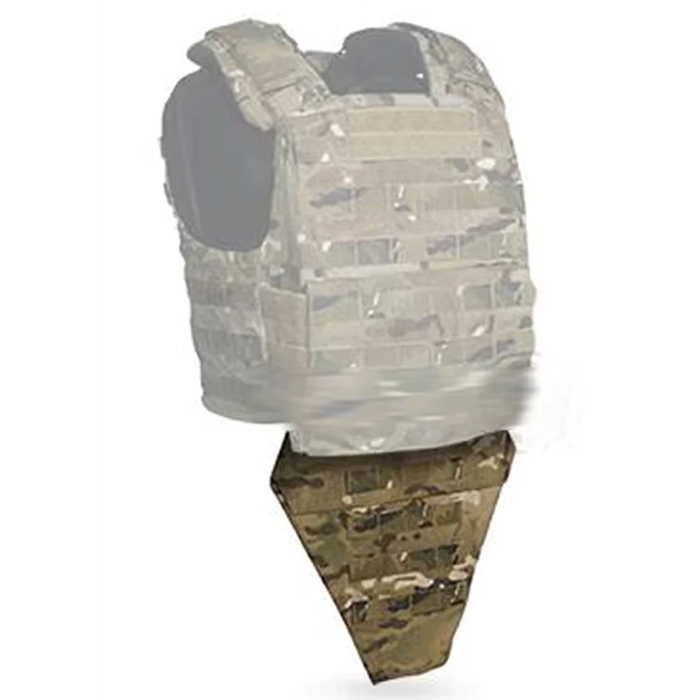 Outdoor Vest Crotch Guard, Vest lower Abdomen Protective Panel 500D imported fabric