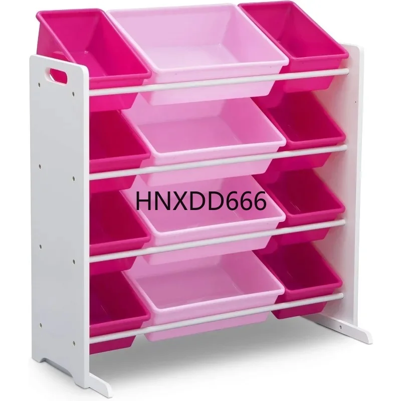

Children's Toy Storage Organizer with 12 Bins - Certified Safe for Kids