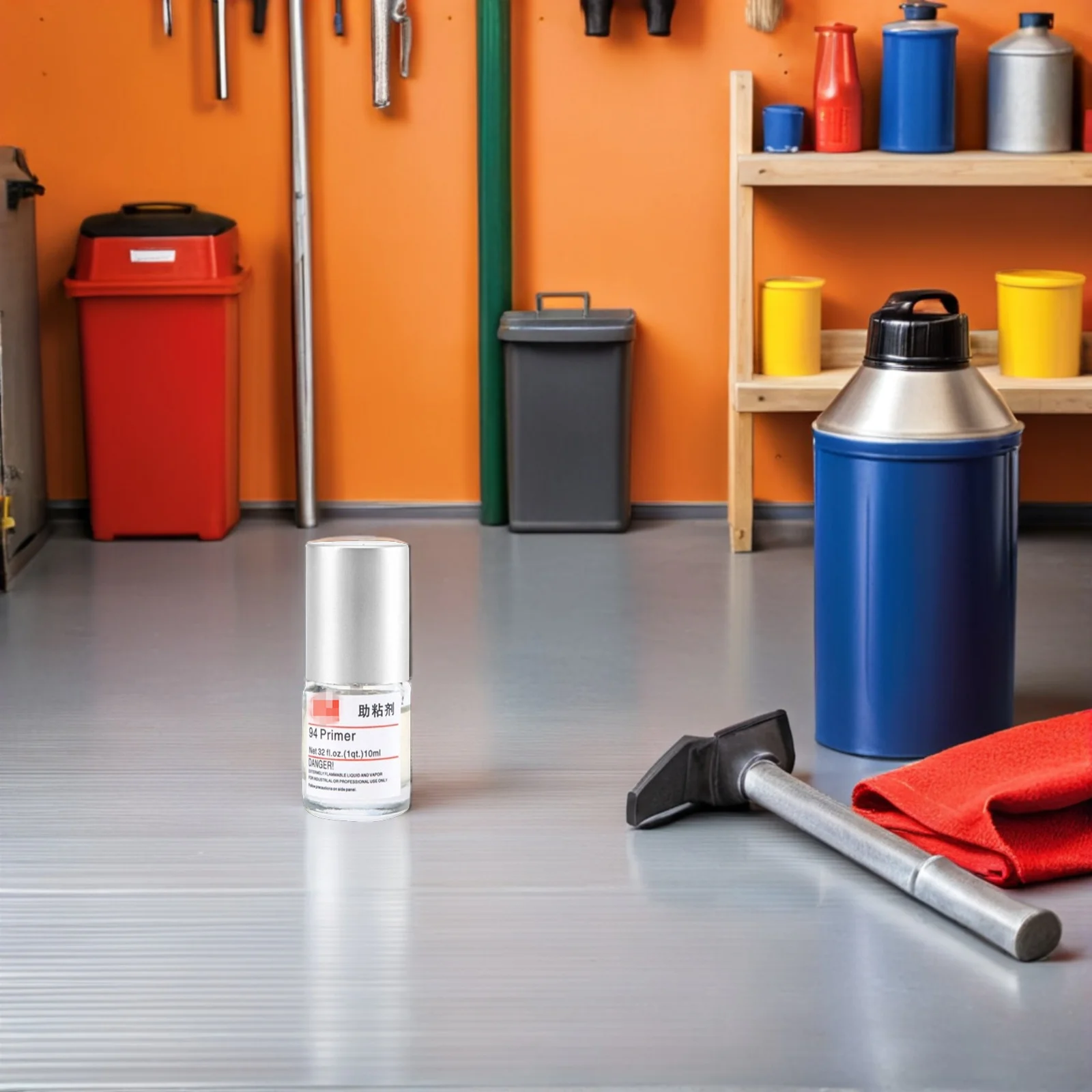 5 زجاجات 10 مللي مروج التصاق السيارات مزدوجة الوجهين الشريط محسن التمهيدي السدادة البلاستيك معدن الزجاج المطاط السيراميك الترابط #1