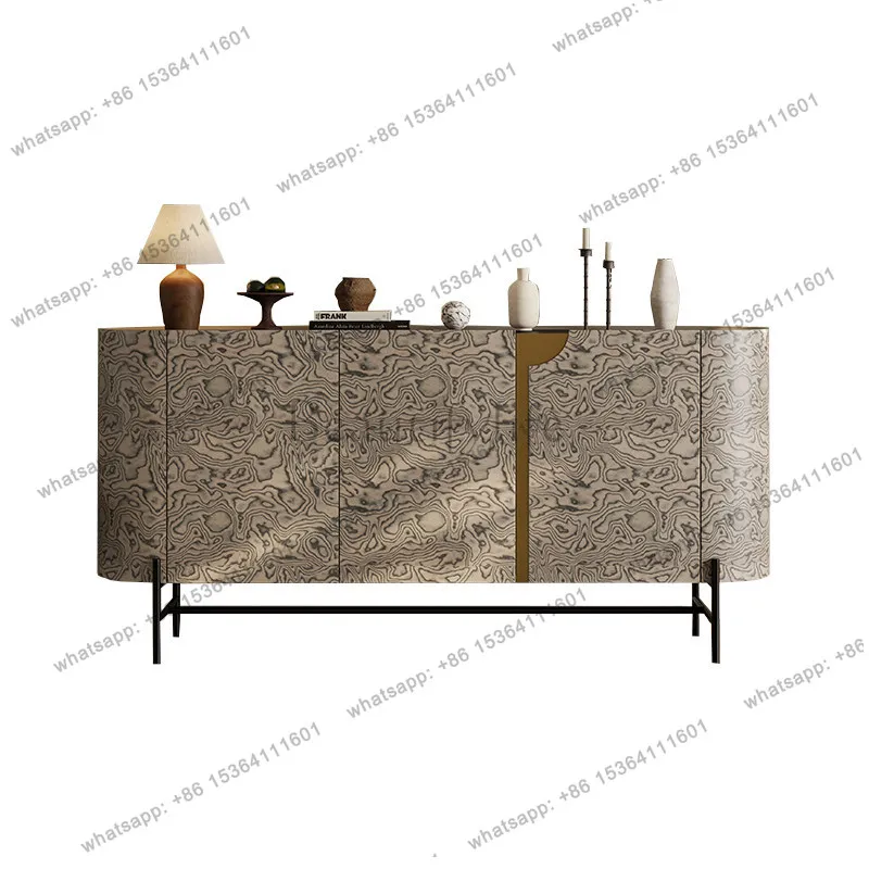 PJ Italian side cabinet light luxury entrance living room modern style simple