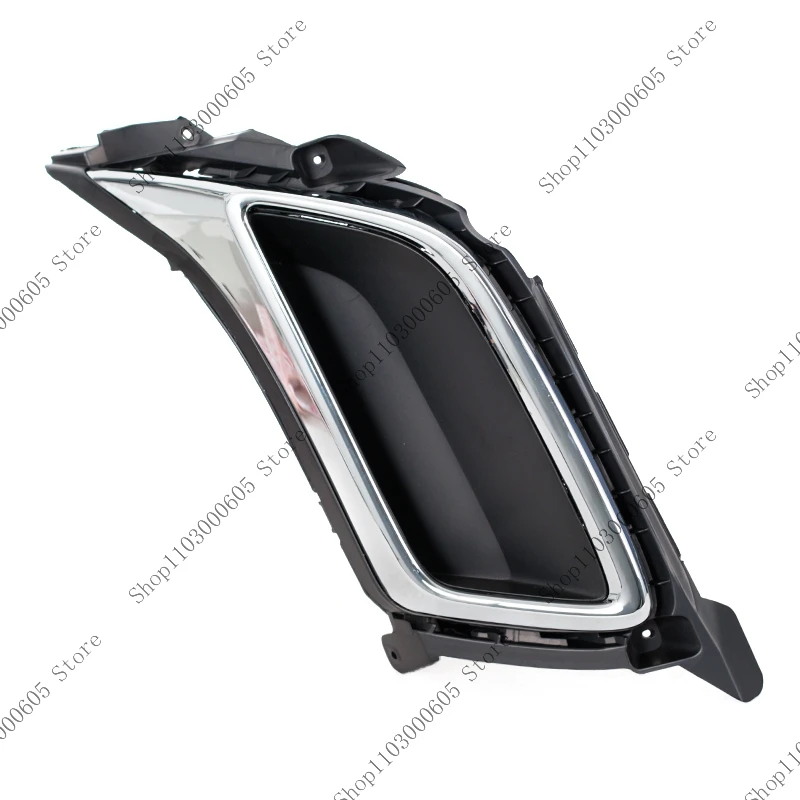 For VW Tiguan R-Line Tiguan L 2017-2019 Auto Parts Rear Decorative Strip Tail Throat Bright Circle Electroplated Tail Throat