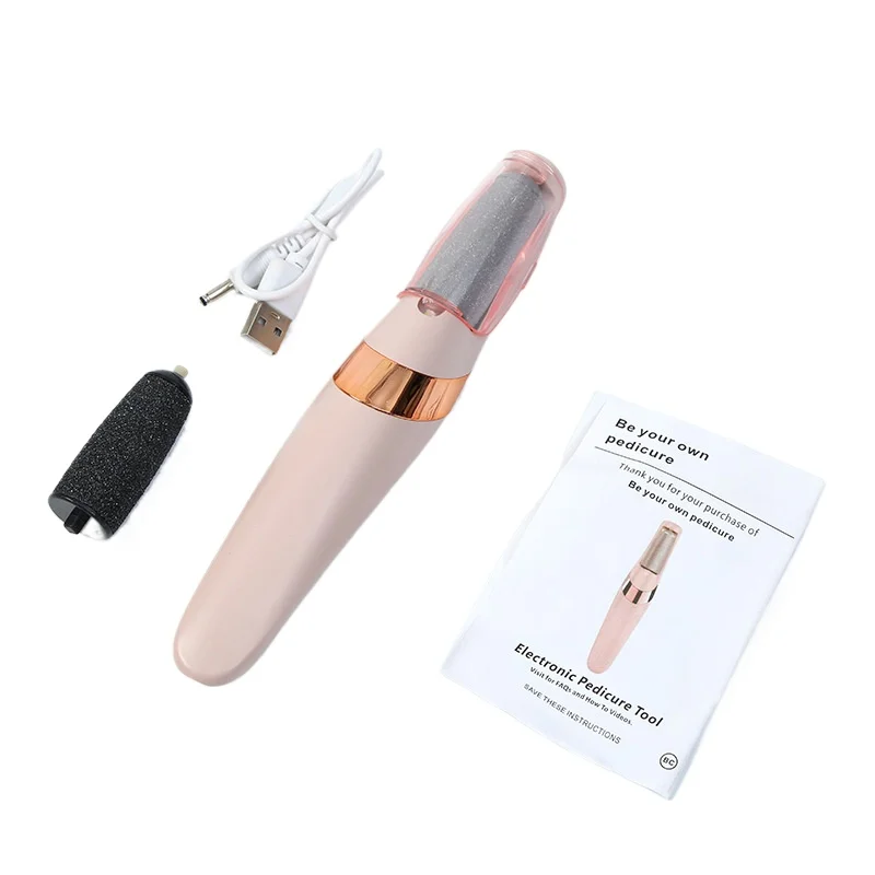

Портативный электрический прибор для удаления мозолей, съемная электронная пилка для ног, средство для удаления омертвевшей кожи, уход за сухой и потрескавшейся кожей стоп