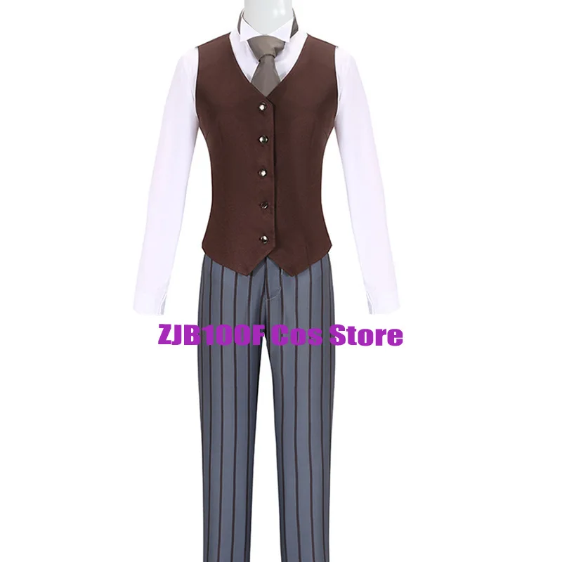 Film Corpse Bride Cospaly Victor Van Dort Cosplay Costume Uniform Suit Men Jacket Vest Pants Halloween Party Role Play Outfit