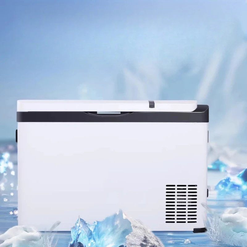 Car refrigerator compressor, refrigeration and freezing small car refrigerator