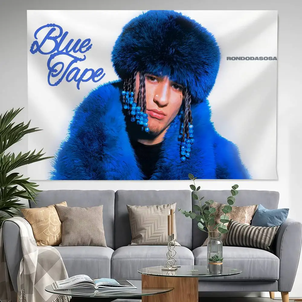 

Blue Tape R-Rondodasosa 150x200cm 60x90cm Flag Decoration Outdoor Picnic Party Home Camping Party Art Hanging Banner