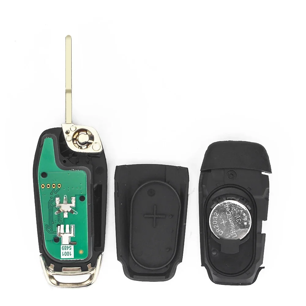 KEYYOU N5F-A08TAA Flip Remote Car Key 315MHz ID49-7945P For Ford Fusion 2013-2016 Fob 2/3/4 Butttons Keyless Entry HU101