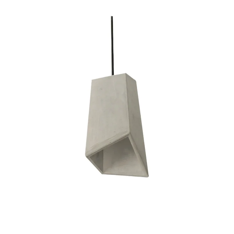 

Nordic modern light luxury simple cement chandelier dining room art living room bedroom bedside chandelier
