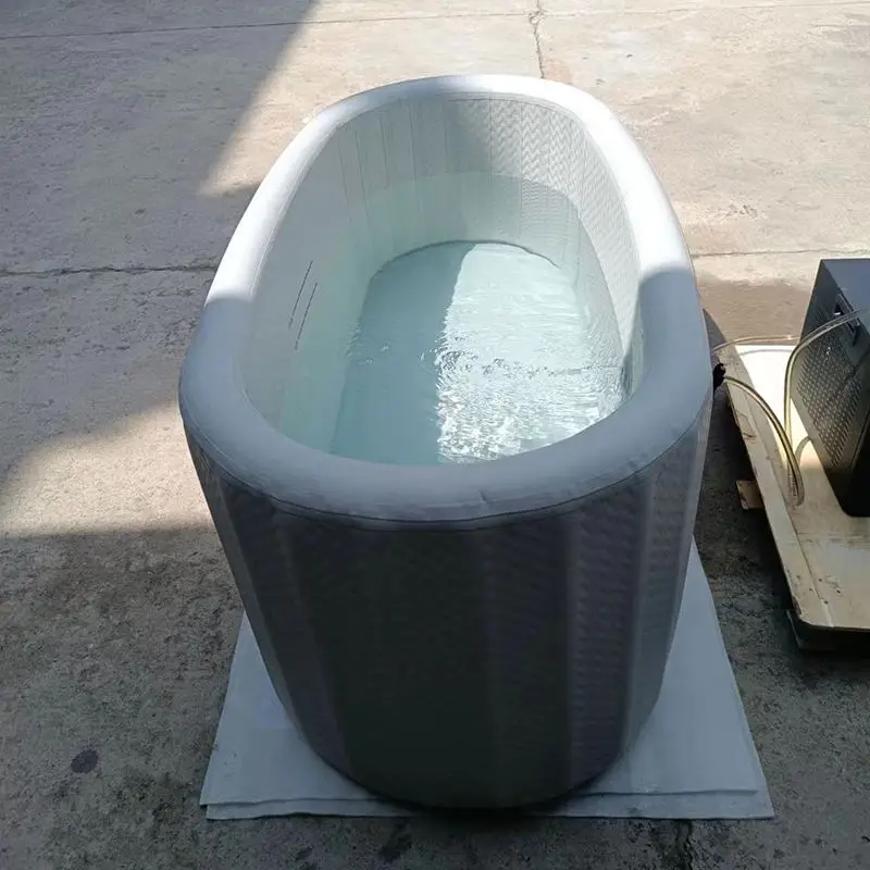 Factory Direct Electric plunge Ice Bath Tank Inflatable Ice Water Pool With Chiller Recovery Sport Tub