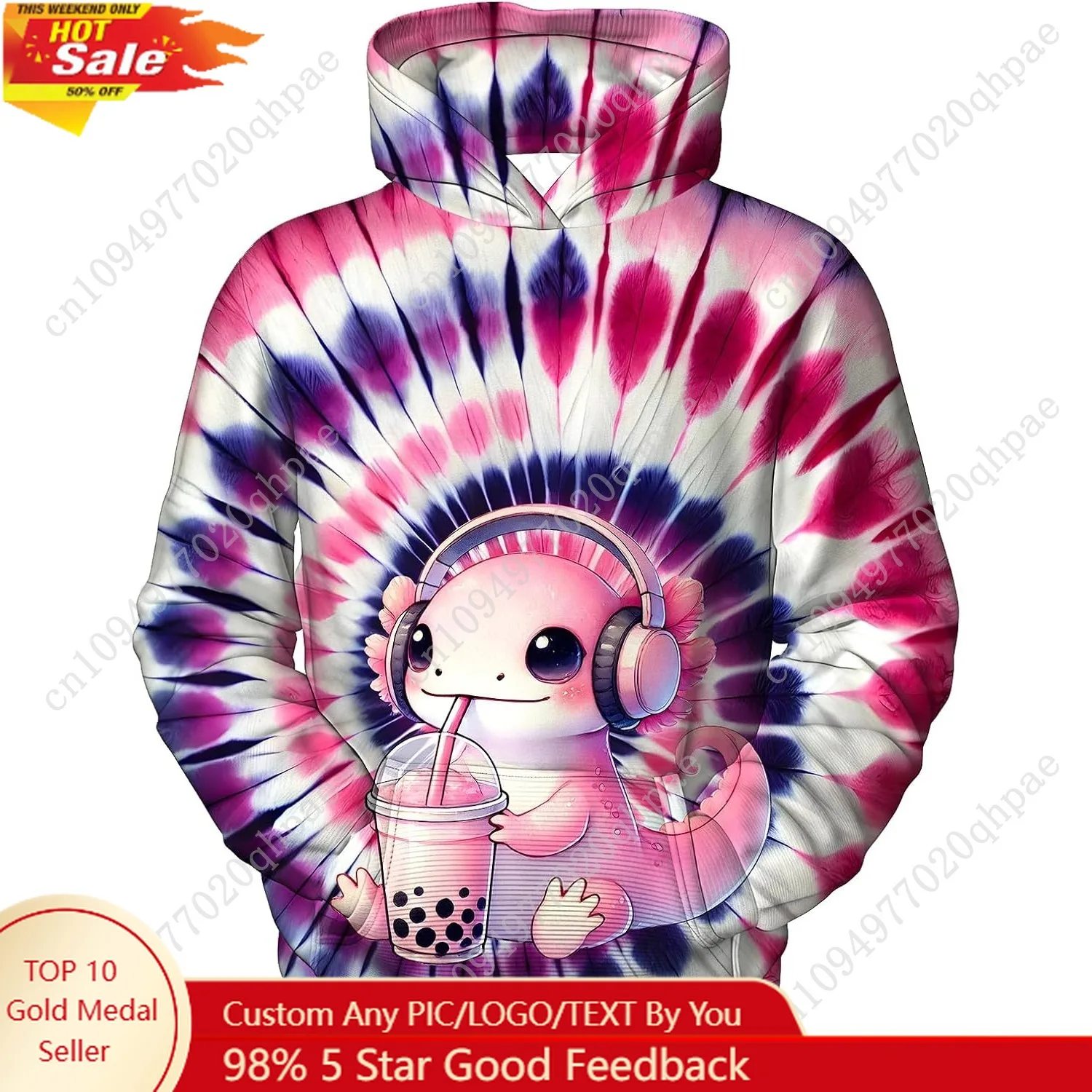 

Kids Tie Dye Hoodie For Boys Girls Outfit Hippes Sweatshirt Clothes 6-16 Years Age