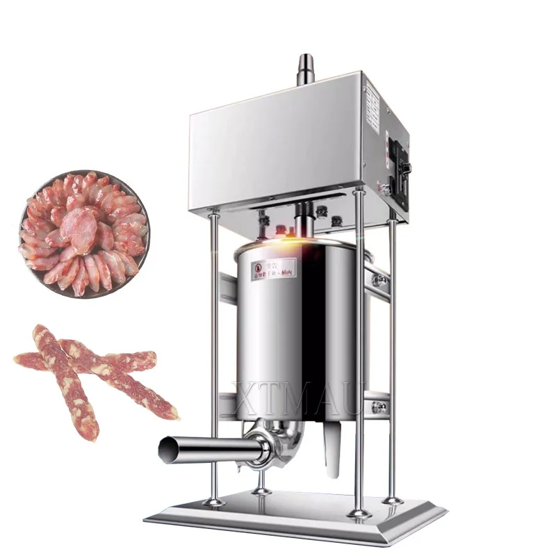 15L 220V Household Sausage Filling Machine Stainless Steel Sausage Stuffer Ham Sausage Making Machine