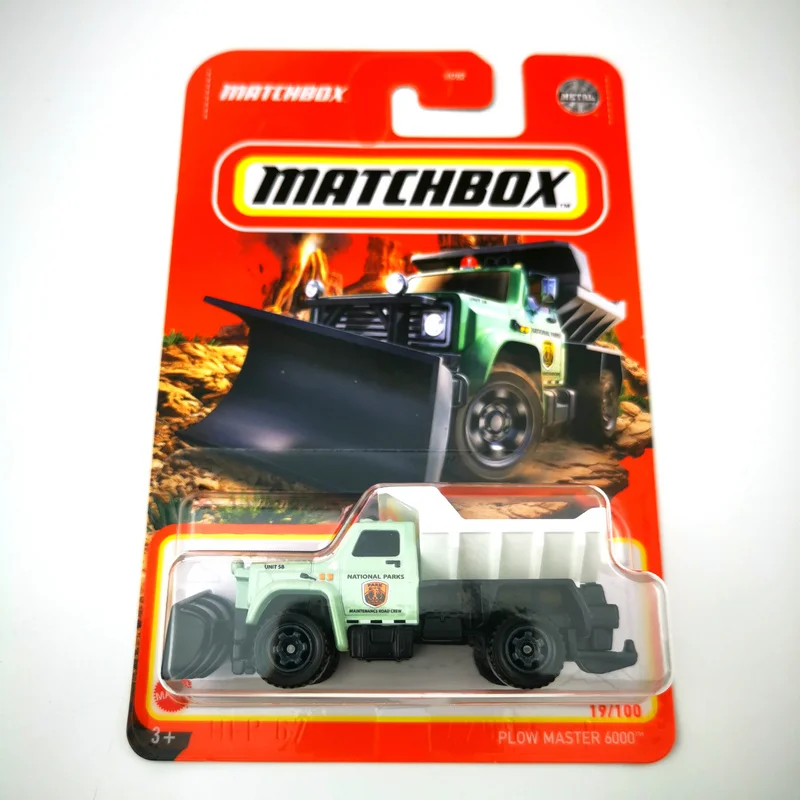 2022 Matchbox Cars PLOW MASTER 6000  1/64 Metal Die-cast Collection Model Toy Vehicles