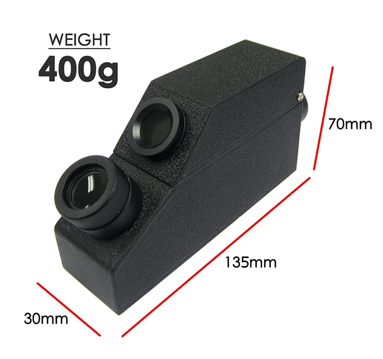 Gem Refractometer Ri Range Gemmologie Edelsteen Gemalogical W/Monochromatisch Licht Filter Polarisatie Lens