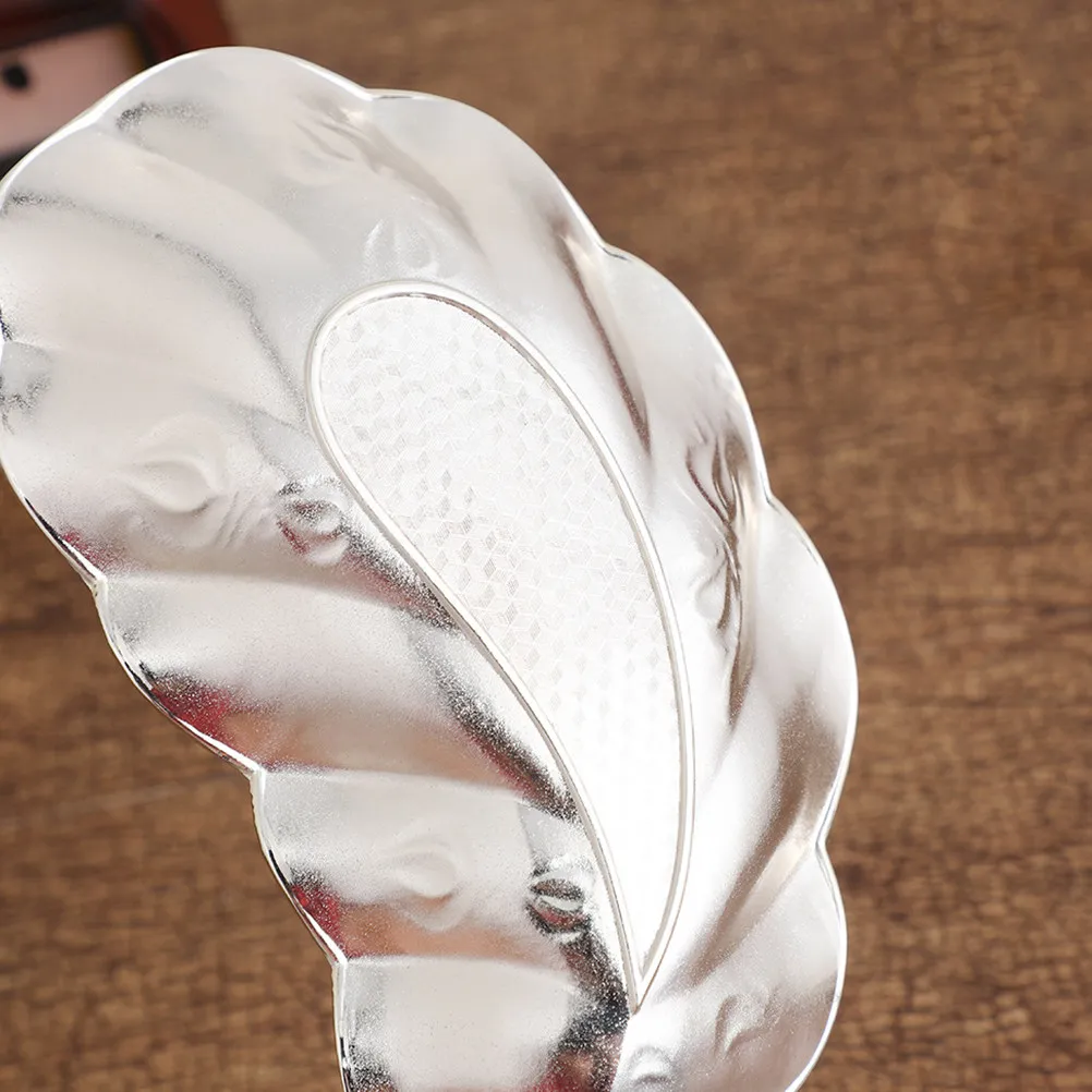 

Подставка для украшений из цинкового сплава премиум-класса с дизайном в виде листа, для хранения ювелирных изделий, декор для рабочего стола, ванной комнаты, туалетного столика, подставка для мелочей, поднос для фруктов, маленький размер