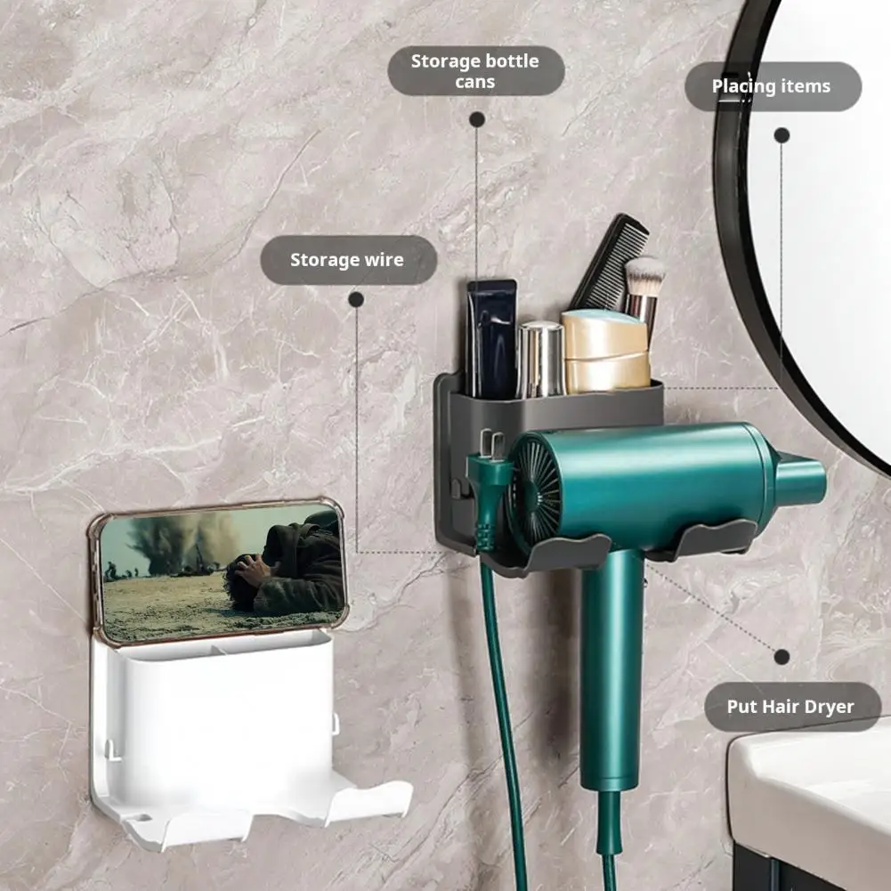 

Высококачественный кронштейн для фена для ванной U-образной формы с универсальной подставкой