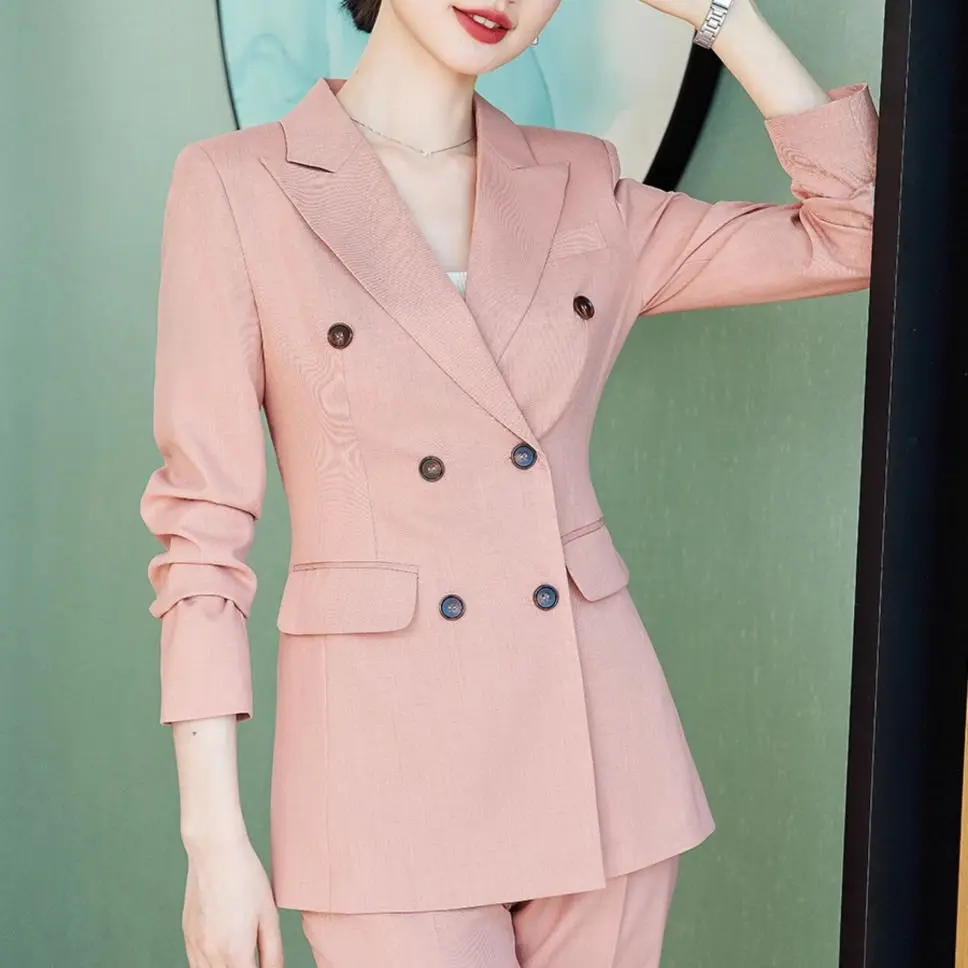 Suit suit for women, 2024 autumn new style, fashionable  professional high-end suit jacket, workplace formal work clothes