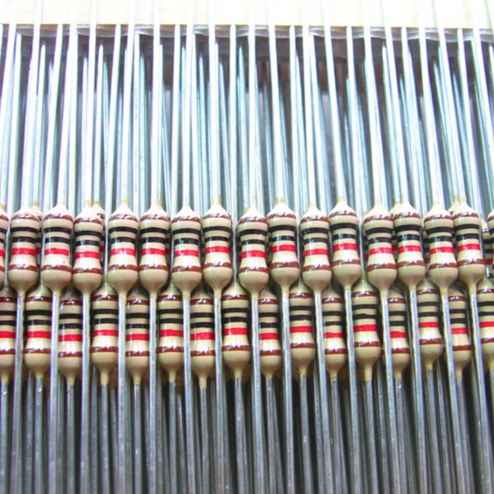 50PCS Beijing 718 Series Military Grade 1/4W 0.25W 25-50PPM Low Temperature Bleaching 5-cycle Aging 1% Metal Film Resistor