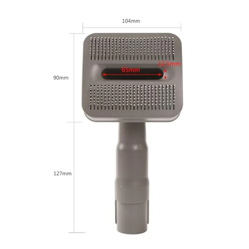 YCOC-Juego de cepillos para novio de perros de pelo medio y largo para Dyson V6, V7, V8, V10, V11, V12 V15, herramienta de cuidado de mascotas al vacío fácil de usar