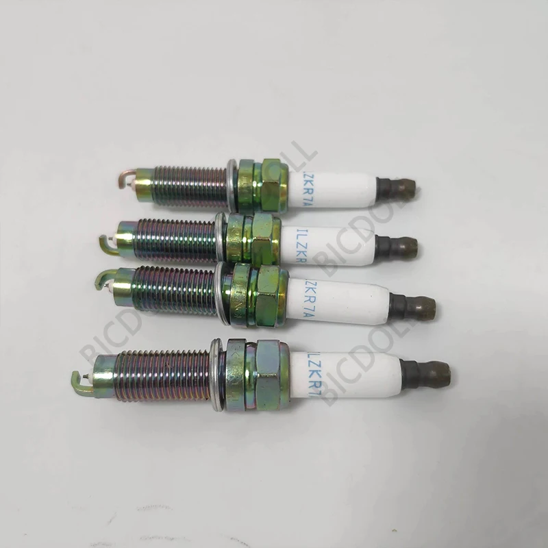 4/6Pcs 101905622 ILZKR7A 1961 Iridium Spark Plugs For Audi Q7 Porsche Cayenne Volkswagen Eos Phaeton Touareg Bugatti 3.6L