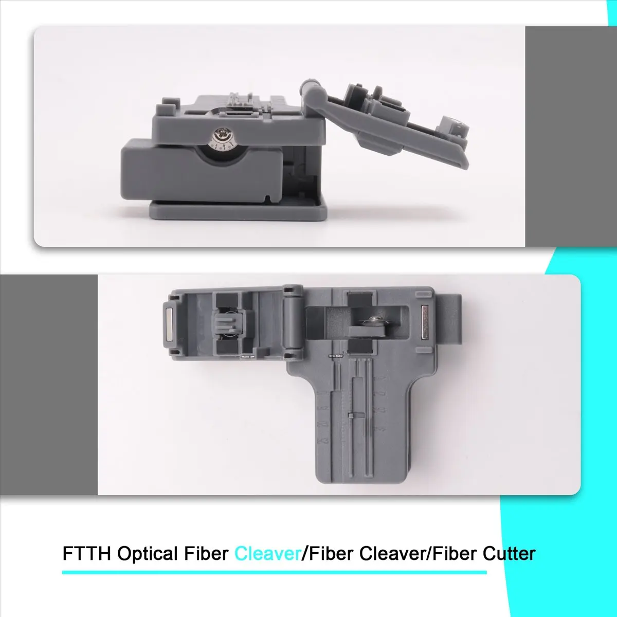 A77K 1Pcs -X01 FTTH MINI Optical Fiber Cleaver ABS Small High Fiber Cutter Cable Cold Connection Cutting Tool