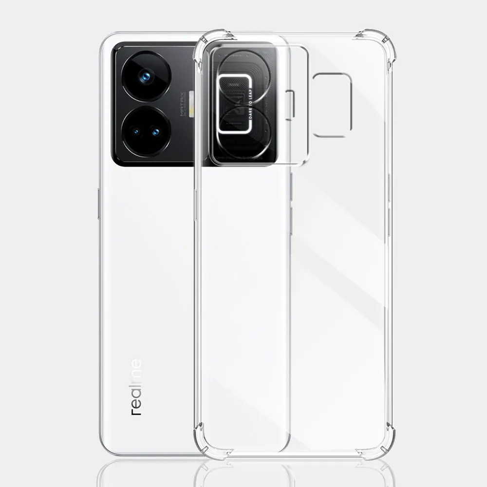 For Realme GT Neo 5 Case Silicone Soft Shockproof Cover For Realme GT Neo 5 240W Clear Cases For OPPO Realme GT Neo5 Funda Coque