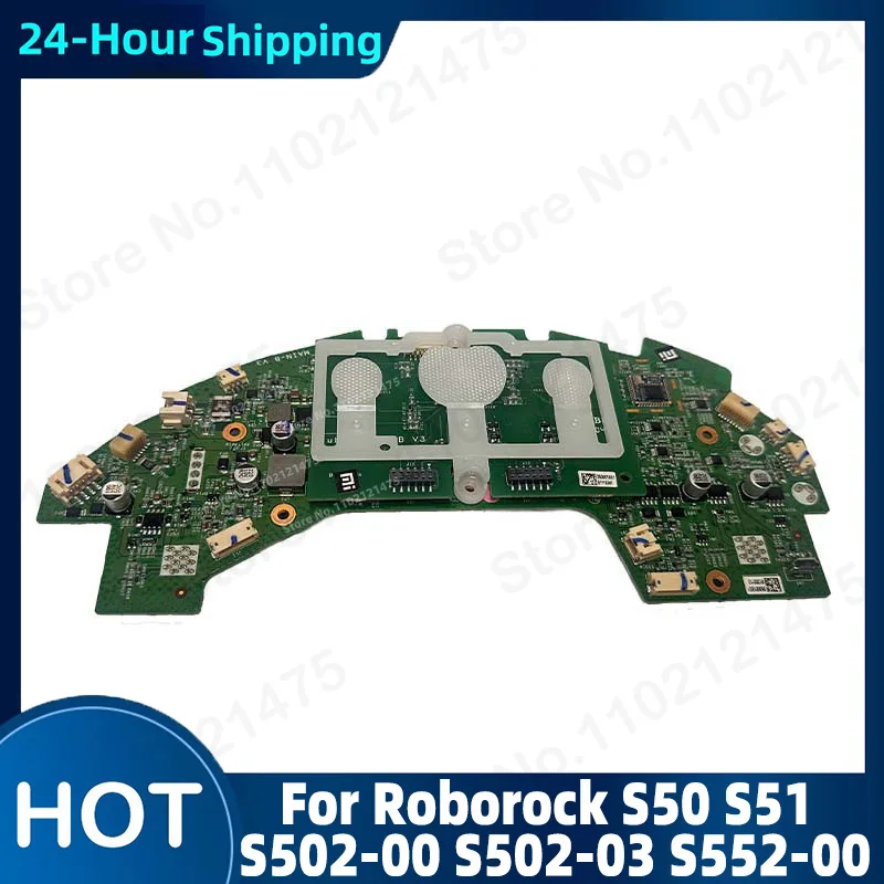 Dismantling Motherboard Parts For Roborock S50 S51 S55 S65  S502-00 S502-03 S552-00 Robot Vacuum Cleaner Mainboard Accessories