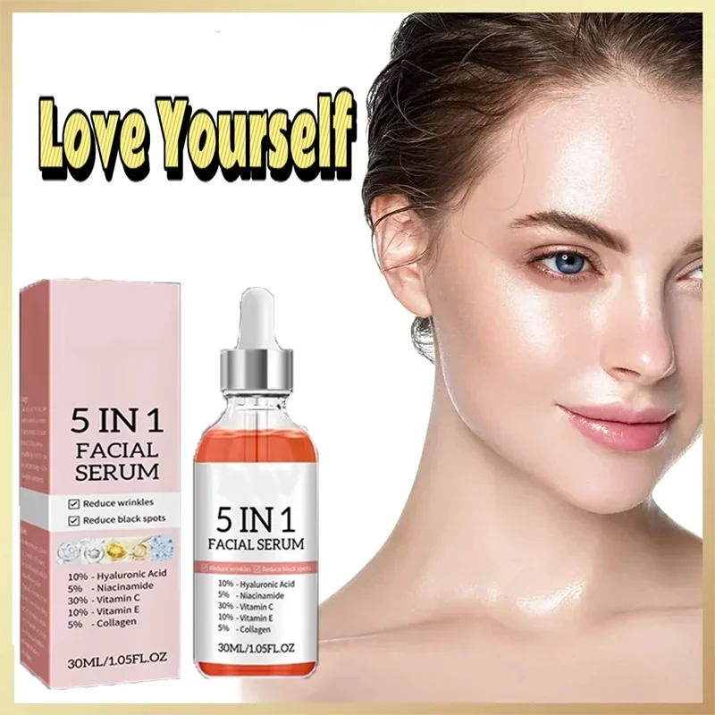 

Collagen Wrinkle Remover Face Serum Anti Aging Whitening Moisturizing Fade Fine Lines Dark Spots Brightening Cosmetics