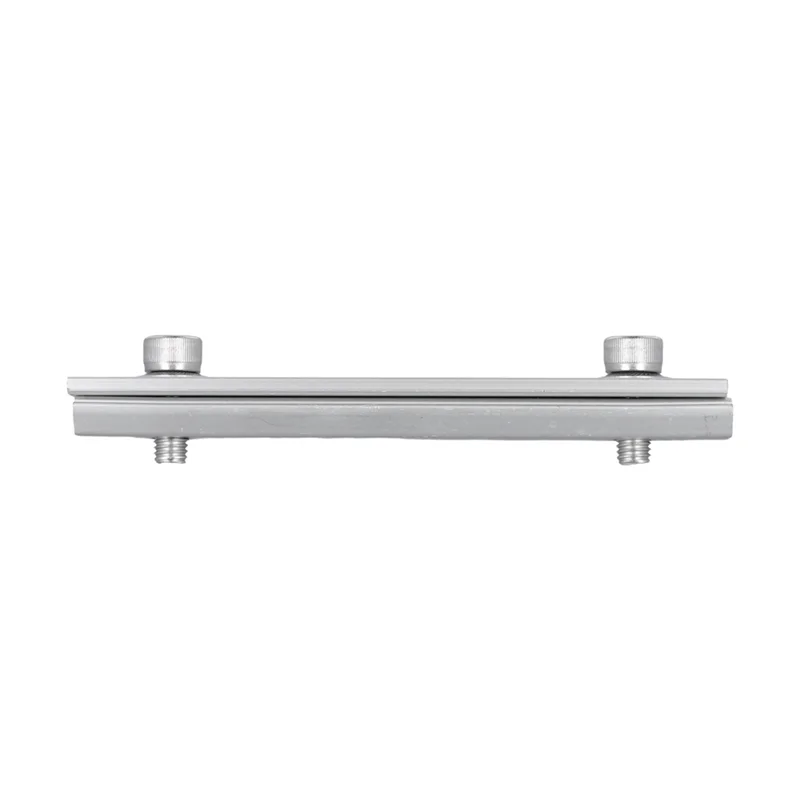 ABFI Solar Panel Mounts 8Pcs 14Cm PV Bracket Railings Connectors Photovoltaic Support Sliver Sliders Solar Power Supplies