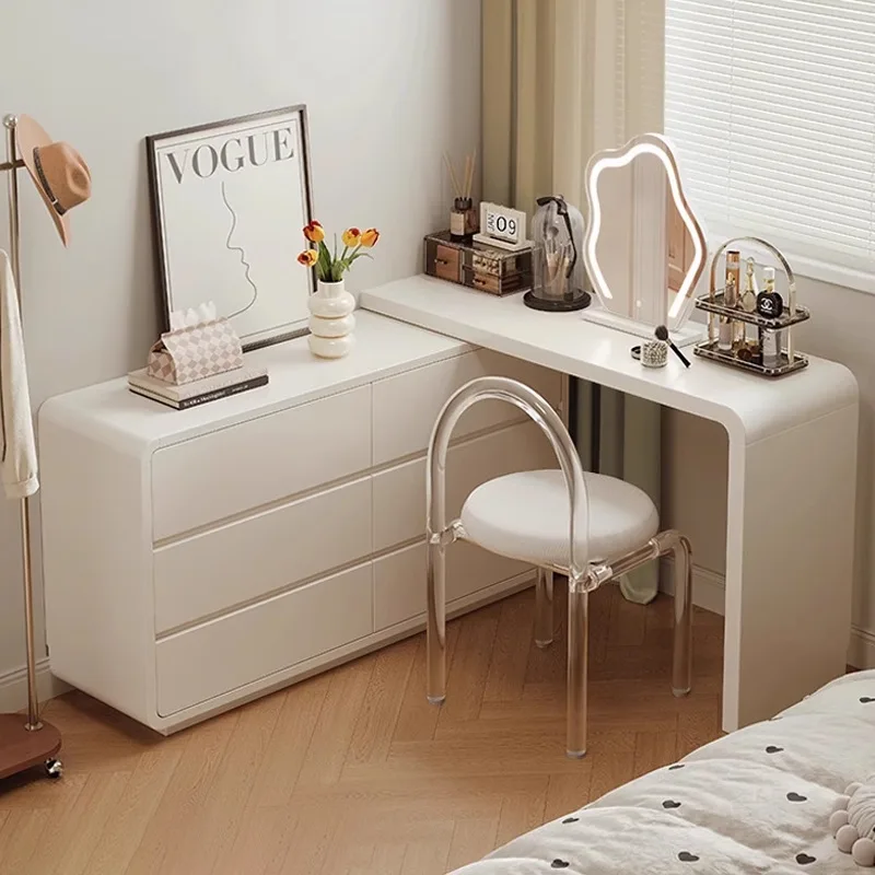 

Professional Wood Vanity Table Girls Bedroom Adult Dressers Vanity Table Modern White Coiffeuse De Chambre Furniture