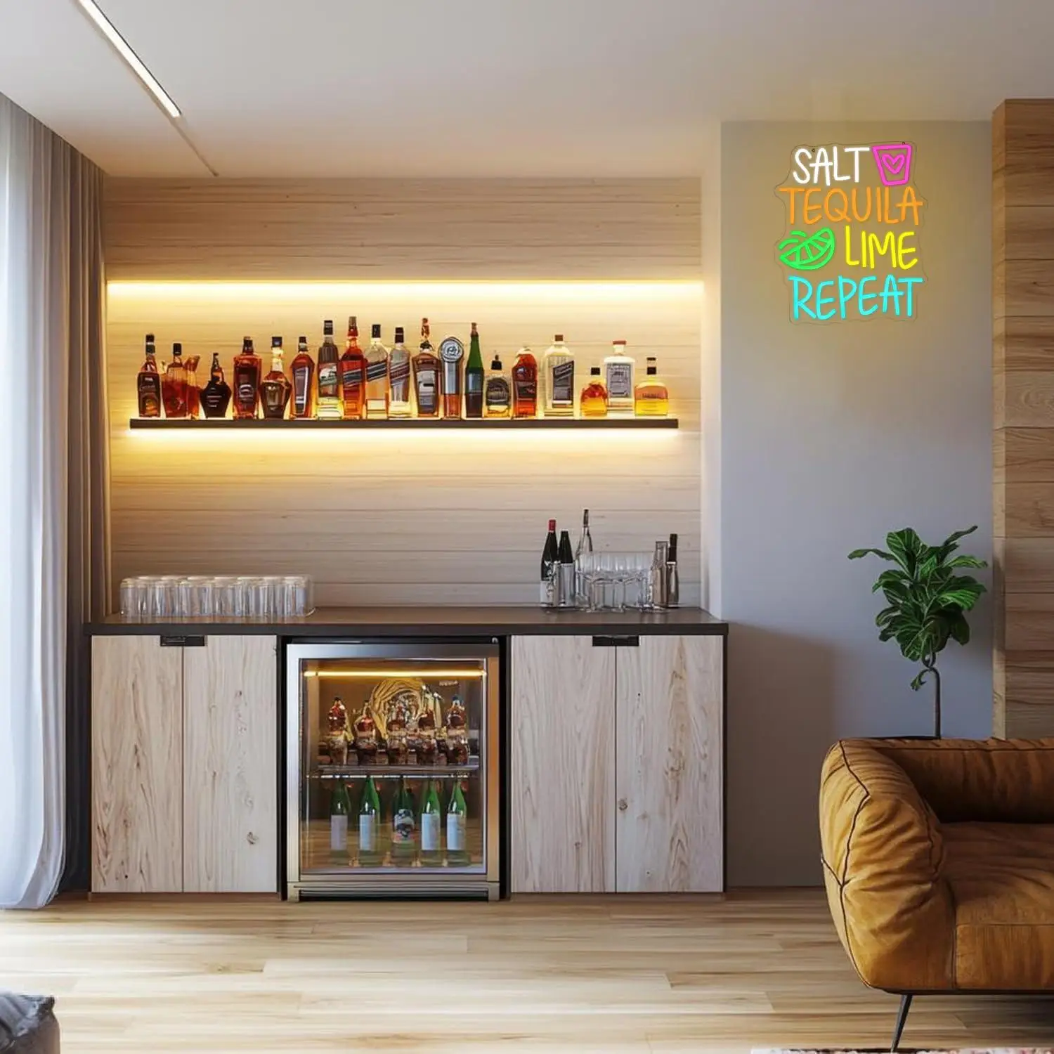 Tequila Neon Sign Tequila Lime Repeat LED Neon Lights for Bar Shop Man Cave Pub Kitchen Decoration Business Bar Signs Gifts