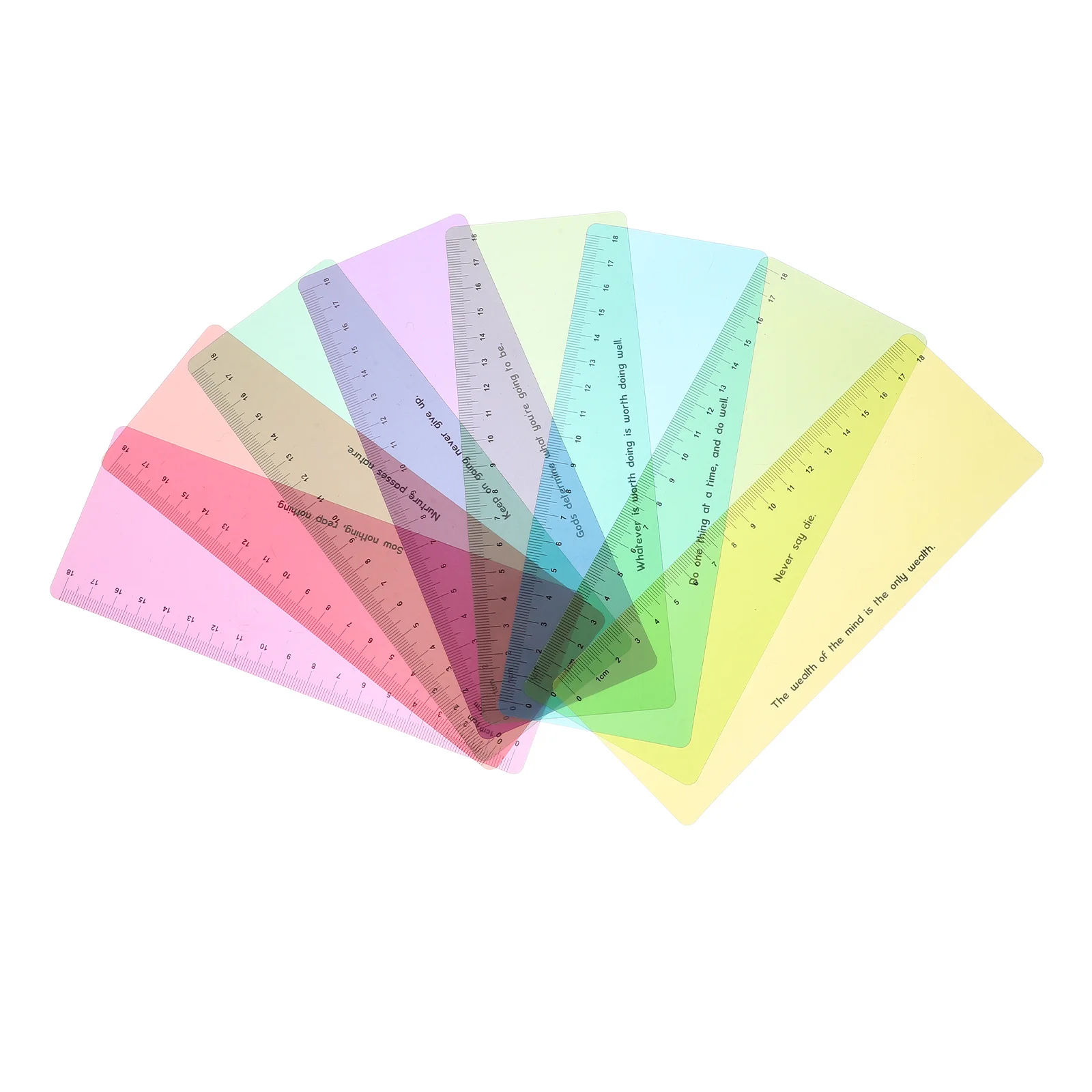 1 مجموعة 1 مجموعة الملونة المرجعية حاكم القراءة دليل قطاع للطلاب أداة التعلم تسليط الضوء على تتبع علامة حامل الصفحة