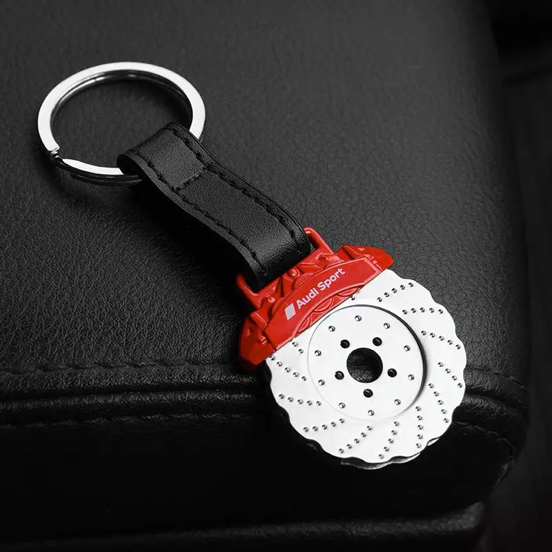 Car Keychain Key Chain Auto Badge Key Ring Accessories For Audi A3 A4 A5 A6 A7 Q2 Q3 Q5 Q7 TT TTS Sline RS4 RS6 B5 8V 8P C6 C8