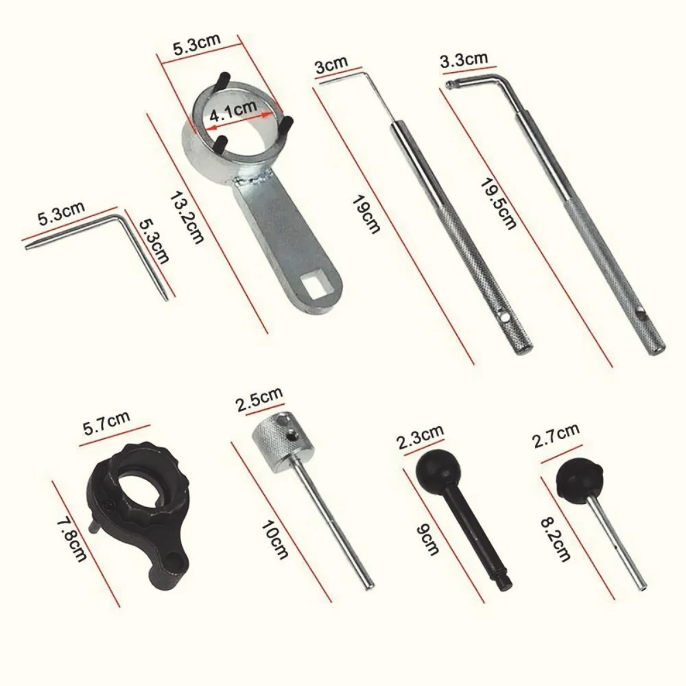 Kit  herramientas  correa  distribución  árbol  levas, herramientas  sincronización  motor diésel para VW Skoda VAG Golf VII Pol