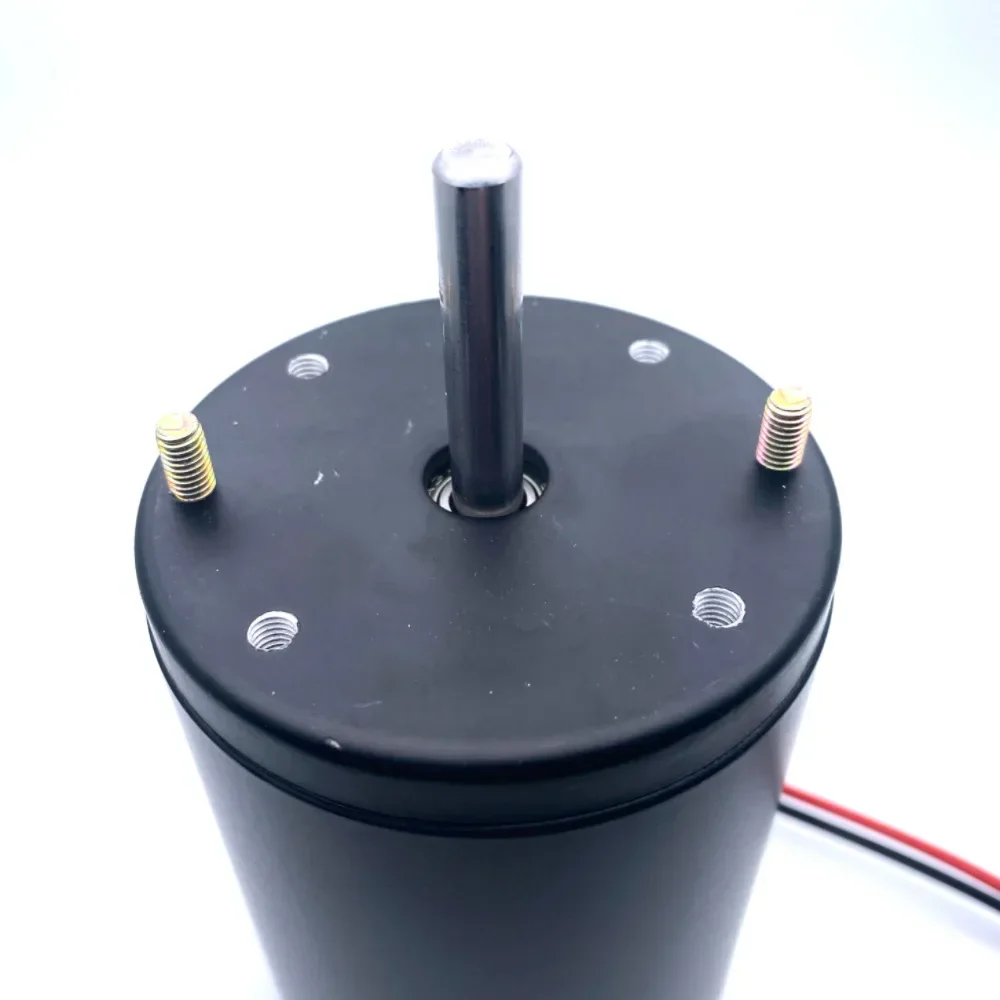 77MM DC Motor 12V 3300RPM 200W High Torque Low Noise 24V 7000RPM 360W Dual Ball Bearing Carbon Brush Motor view 2