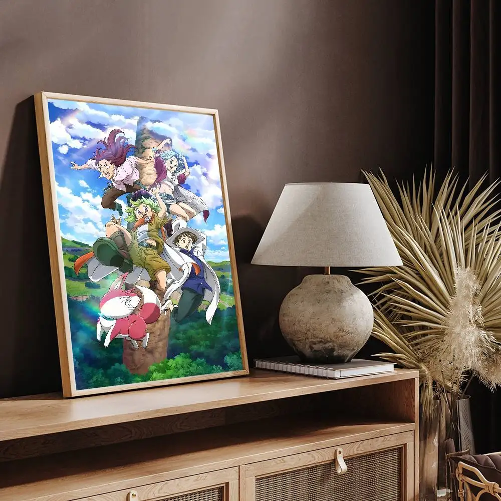 S-سبعة الخطايا القاتلة أربعة فرسان نهاية العالم ذاتية اللصق ملصق فني ورق أبيض يطبع الملصقات الفنية ديكور المنزل #3