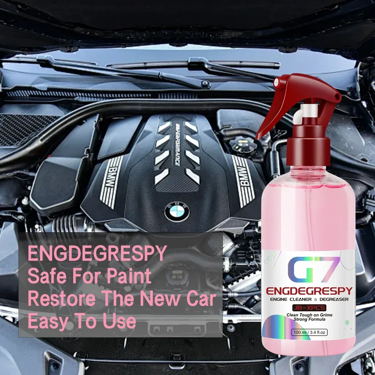 G7 Car Engine Bay Cleaner Powerful Decontamination for Engine Warehouse Cleaning Oil Dust Grease Remover Car Cleaning Product