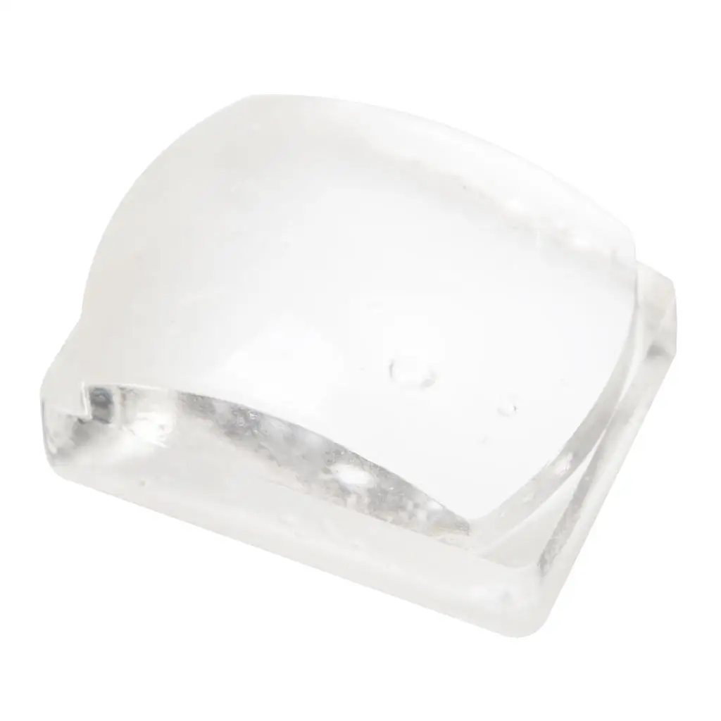 Nail Art Accessories Transparent Stamping Stamper with Scraper Plastic Tools for Foil Design and Stickers