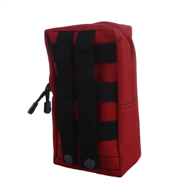 600D Oxford Outdoor Tasche EDC Molle Werkzeug Reißverschluss Taille Zubehör Langlebig Gürtel Komouflage Tasche Airsoft