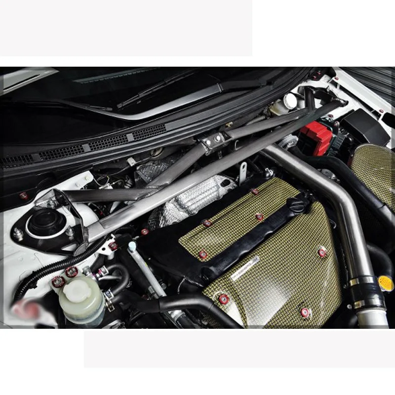 10Pcs M6 Fasteners Screws Aluminum Fender Washers and Bolt License Plate Frame Washer Bolts For Automobile Modification