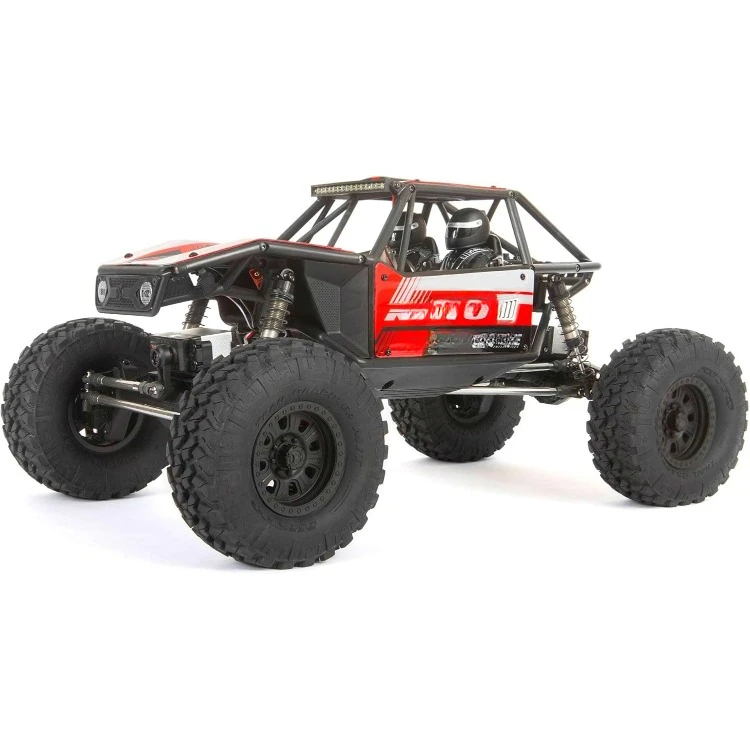 Camión 1/10 Capra 1.9 4WS Unlimited Trail Buggy RTR (Baterías y cargador no incluidos), negro, AXI03022BT2