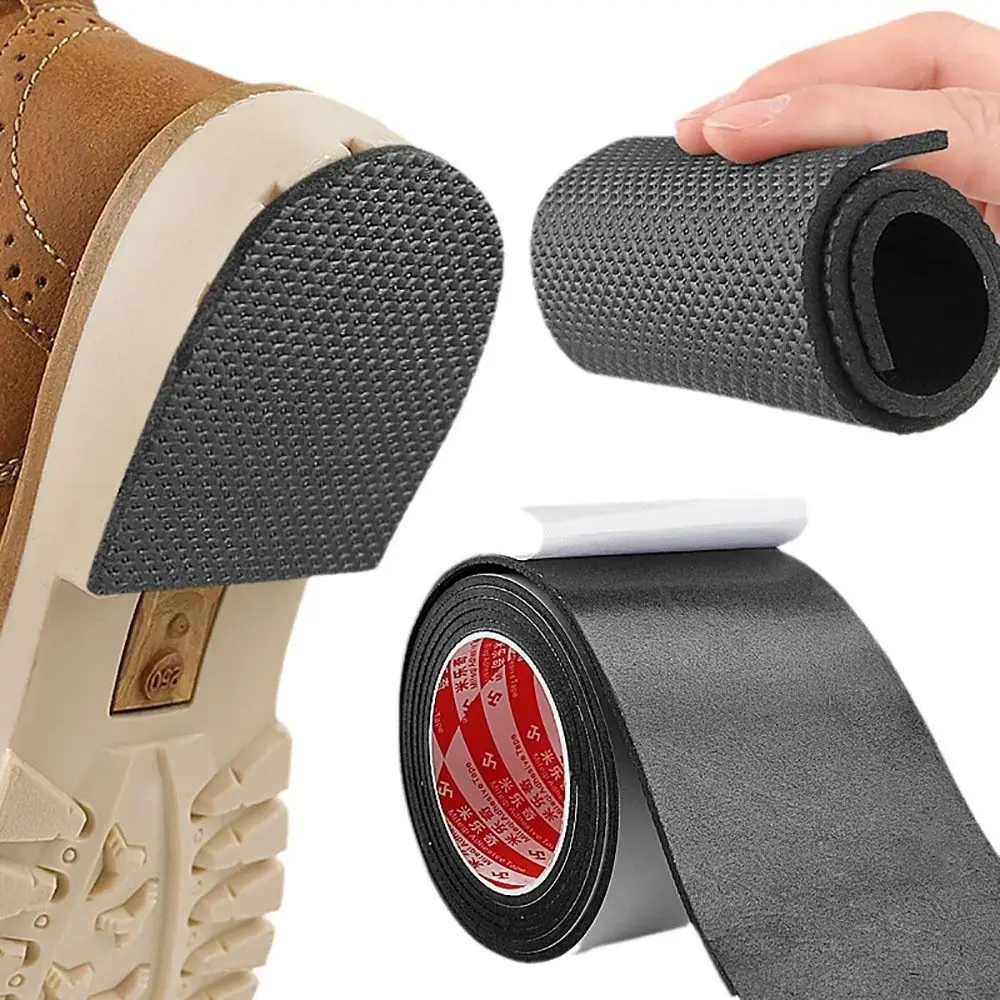 Shoe Sole Protectors Shoe Bottom Grip Pads Non-Slip Shoes Cushion for High-Heels Leather Shoes image 2