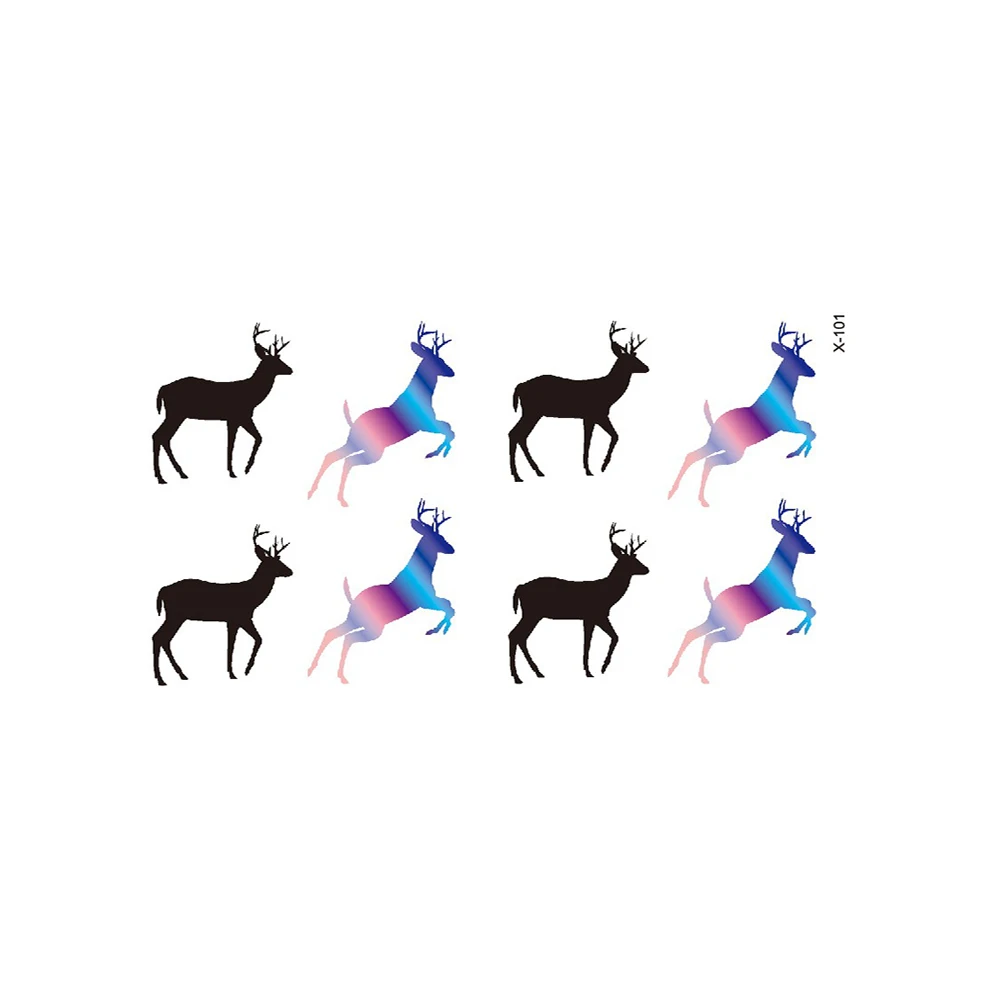 

Оптовая продажа, 100 шт./лот, временные поддельные татуировки, наклейки для переноса воды, мультяшная красота, макияж, боди-арт для мужчин, женщин и детей, 105x60 мм