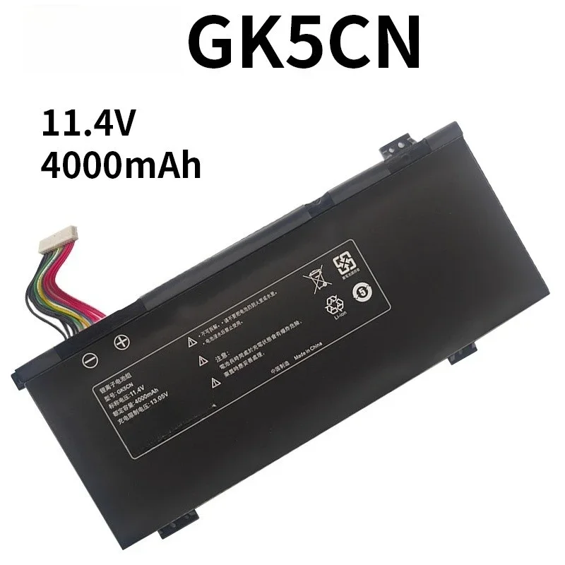 GK5CN Laptop Battery Replacement For Mechrevo X8Ti Z2 Air Machenike F117 B1 11.4V 4000mAh High Quality Laptop Battery