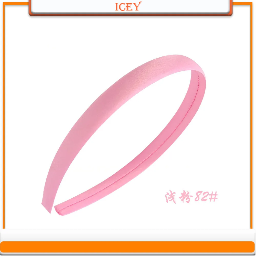 Icey Beauty 1pc 15mm Shiny Hair Band Color Ding Set Fabric Headband New Fabric Headband DIY Accessories