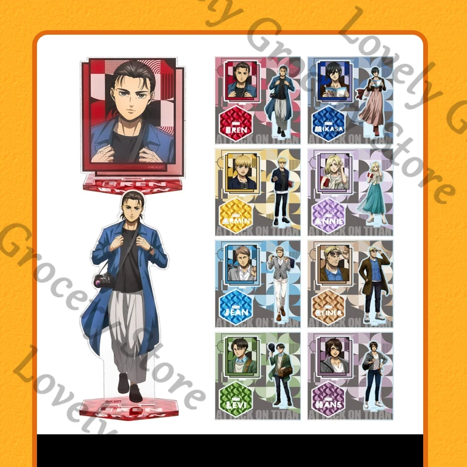 anime-attaque-sur-titan-annie-leonhart-levi-ackerman-shingeki-no-kyojin-cosplay-acrylique-debout-signe-veritable-support-figure-cadeau