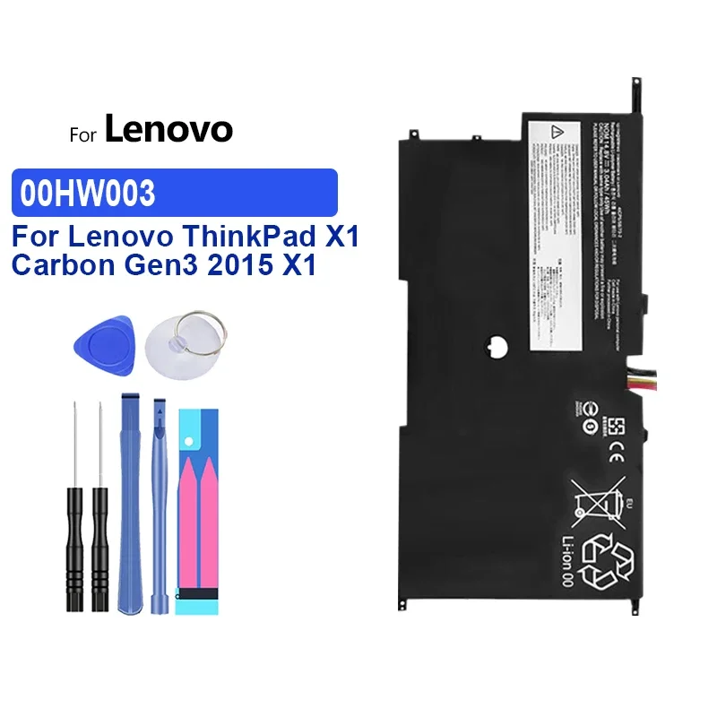 3290mAh 00HW003 SB10F46440 45N1700 Battery For Lenovo ThinkPad X1 Carbon Gen3 2015 X1/2014 Gen2 00HW002 45N1702