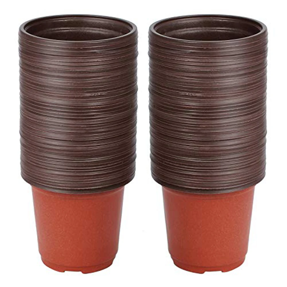

Sustainable Pack of 100 Flexible Planters For Home Gardeners Looking To Support Robust Growth In Their Young Plants