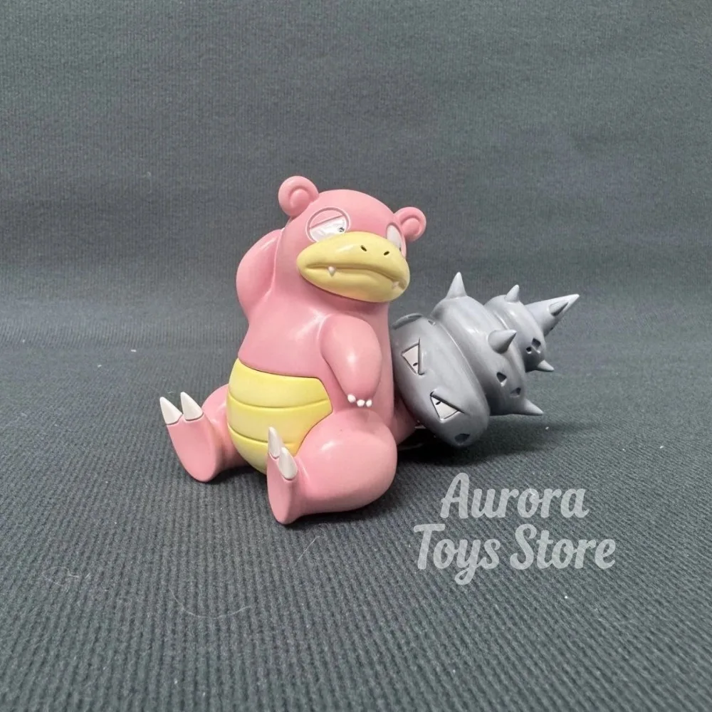 5.5-10 cm Anime Pokemon Figuur Slowpoke Combinatie Actiefiguren Pvc Standbeeld Desktop Ornamen Collection Model Speelgoed Geschenken