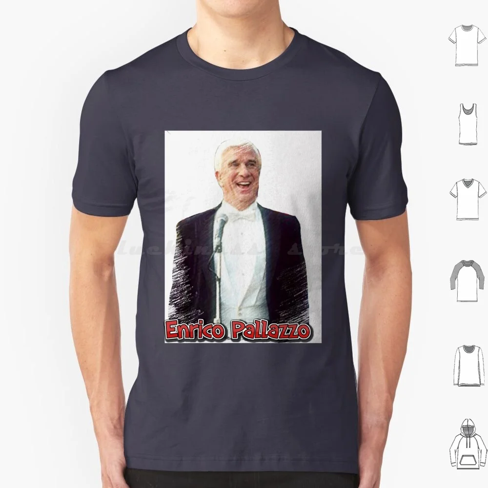 Camiseta Retro Wave de Enrico Pallazo, Regalo para Enamorados, Talla Grande, 100% Algodón, Enrico Pallazo Retro Wave, Leslie Nielsen, Avión